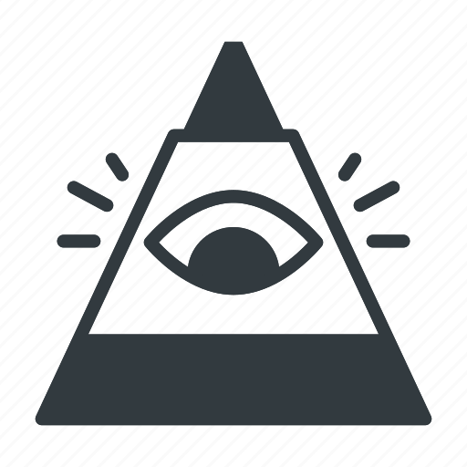 Triangle, pyramid, masons, religion, freemason, illuminati, providence icon - Download on Iconfinder
