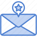 message, sms, mail, starred, mobile