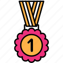 medal, award, achievement, badge, prize