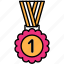 medal, award, achievement, badge, prize 