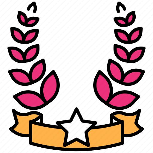 Achievement, winner, award, laurel, victory icon - Download on Iconfinder