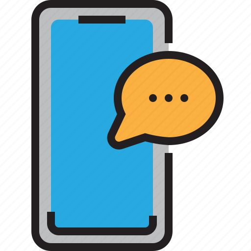 Chatting, comment, message, phone, typing icon - Download on Iconfinder