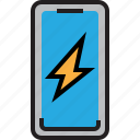 battery, energy, flash, phone