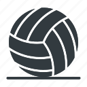 ball, volleyball, sport, game, play, sports, isolated, equipment