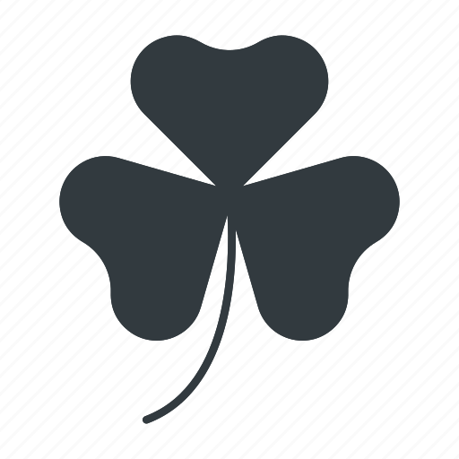 Clover, leaf, trefoil, shamrock, saint, patrick, day icon - Download on Iconfinder