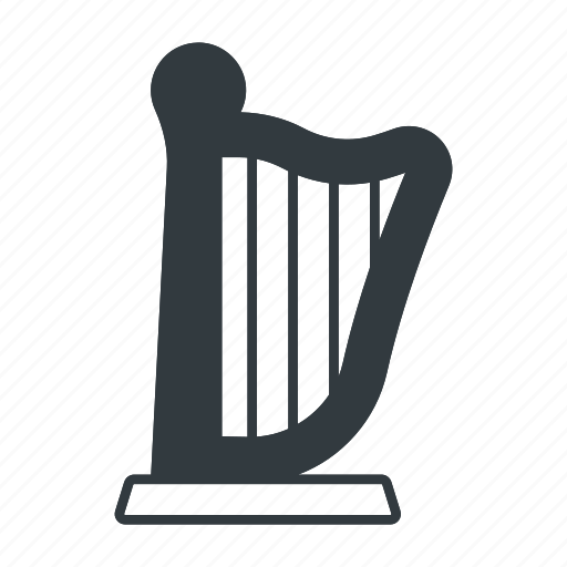 Harp, music, concert, musical, instrument, culture, ancient icon - Download on Iconfinder