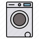 clean, clothes, laundry, machine, washing