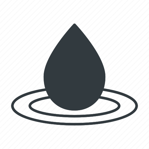 Drop, water, rain, liquid, droplet, nature, isolated icon - Download on Iconfinder