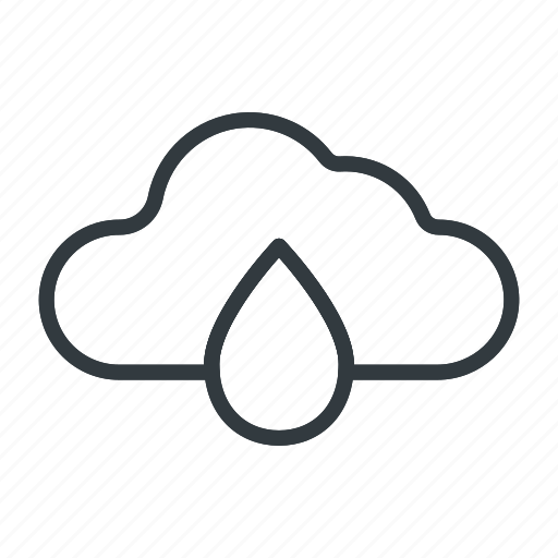 Rain, weather, cloud, drop, water, storm, forecast icon - Download on Iconfinder