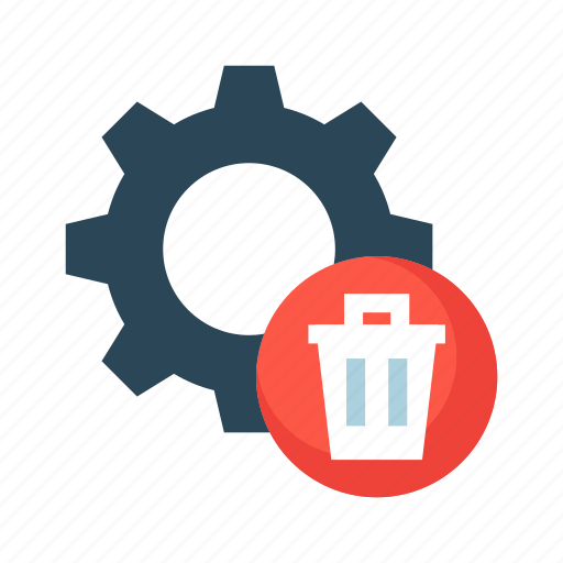 Configuration, delete, option, setting, trash icon - Download on Iconfinder