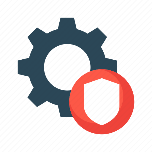 Configuration, protection, secure, setting, shield icon - Download on Iconfinder