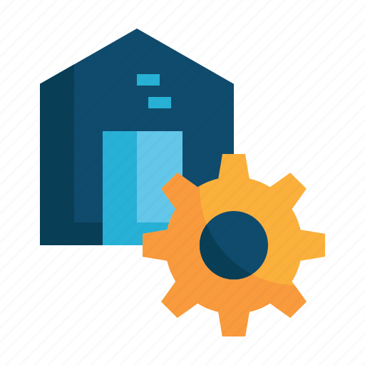 Home, setting, gear, wheel, house, real estate icon - Download on Iconfinder