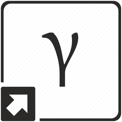 Alphabet, gamma, greek, letter icon - Download on Iconfinder