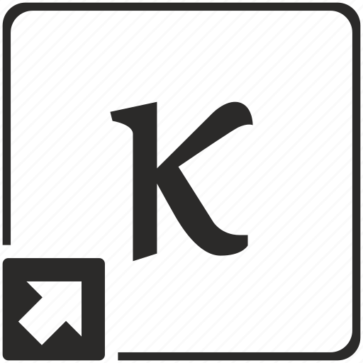 Alphabet, greek, kappa, letter icon - Download on Iconfinder