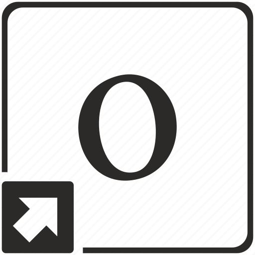 Alphabet, greek, letter, omicron icon - Download on Iconfinder