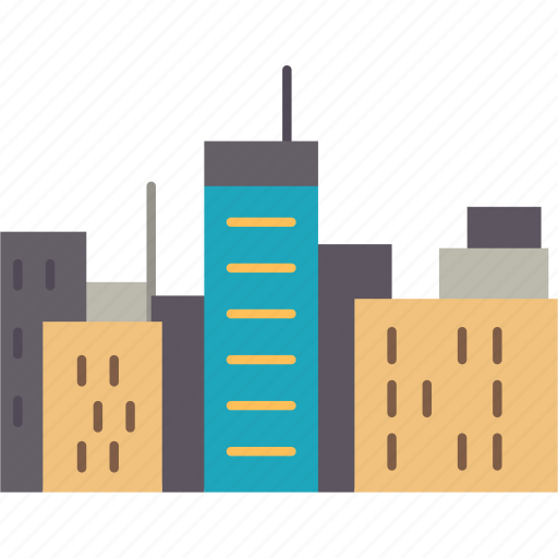 Urban, settlements, city, town, buildings icon - Download on Iconfinder