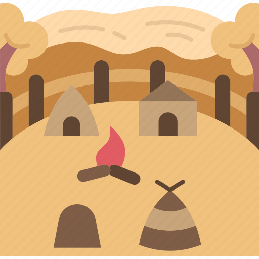 Colony, settlement, village, building, native icon - Download on Iconfinder