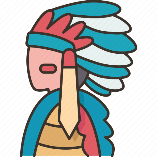 Shoshone, indian, american, native, tribal icon - Download on Iconfinder