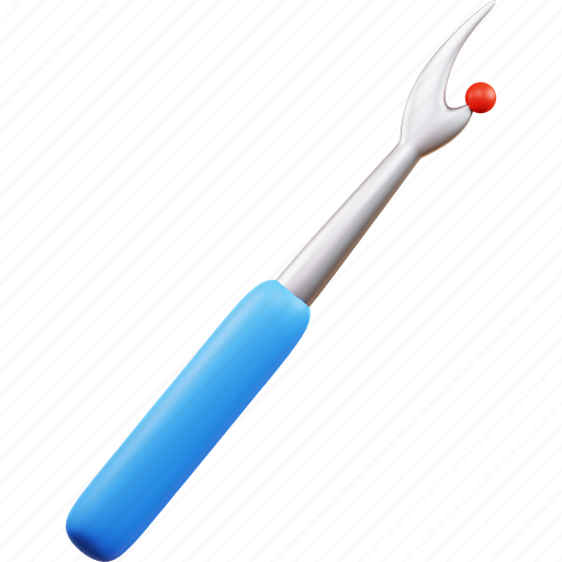 Seam ripper, sewing, handcraft, tool, seam, ripper 3D illustration - Download on Iconfinder