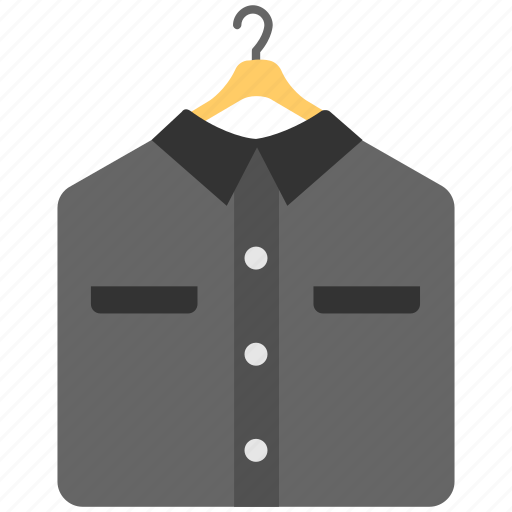 Coat on hanger, men wear, mens wear, stitched coat, waistcoat icon - Download on Iconfinder