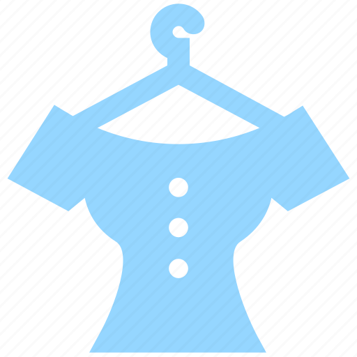 Cloth, dress, dress hanger, fashion, frock, hanger icon - Download on Iconfinder