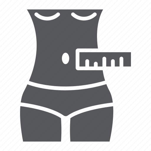 Body, demale, diet, measure, measurement, tailor, waist icon - Download on Iconfinder