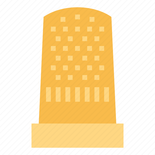 Thimble, sewing, needle, protector, tool icon - Download on Iconfinder