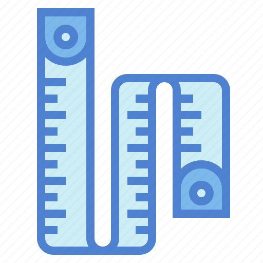 Measuring, tape, tailor, equipment, fashion, tool icon - Download on Iconfinder