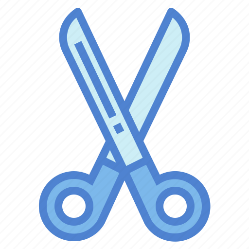 Scissors, cutting, handcraft, sewing, tool icon - Download on Iconfinder