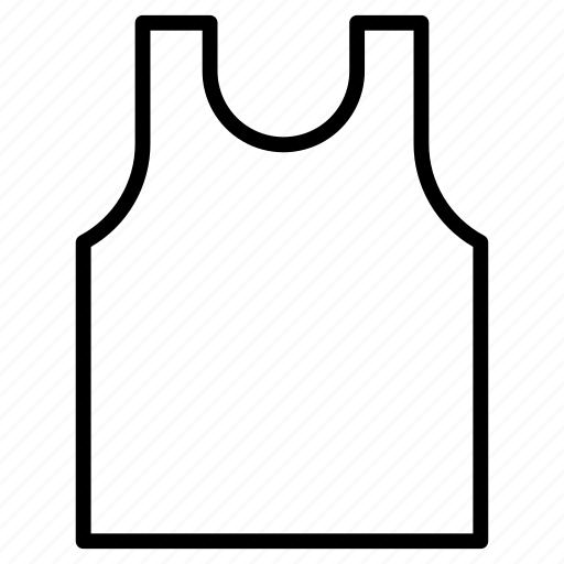 Vest, singlet, sport, wear, sleeveless, clothes icon - Download on Iconfinder