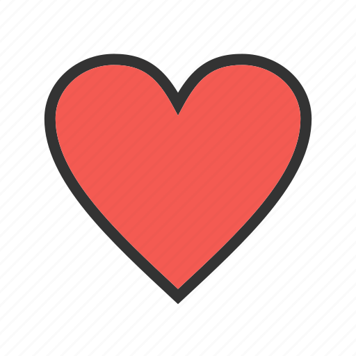 Beautiful, design, heart, love, red, romance, valentine icon - Download on Iconfinder