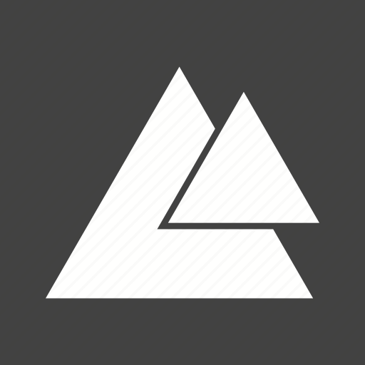 Angle, design, geometry, pyramid, right, triangle, two icon - Download on Iconfinder