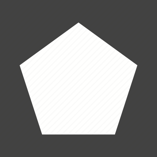 Creative, element, geometric, paper, pentagon, style, technology icon - Download on Iconfinder