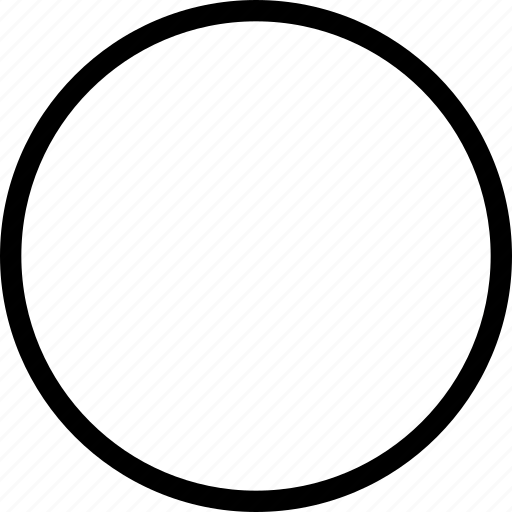 Circle, circular, round, shape icon - Download on Iconfinder