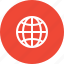 circle, earth, global, global business, globe, red, world 