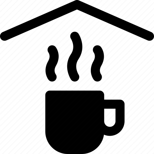 Coffee, drink, home, hot, mug, roof icon - Download on Iconfinder