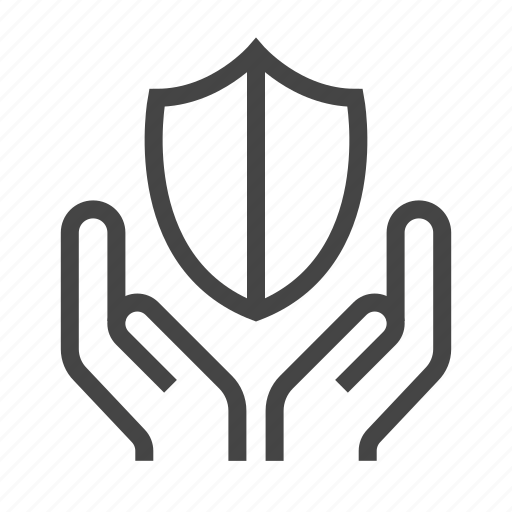 Hands, protection, safe, safety, secure, security, shield icon - Download on Iconfinder
