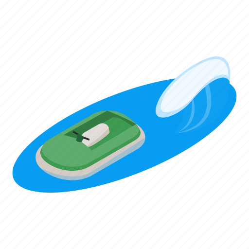 Isometric, modernboat, object, sign icon - Download on Iconfinder
