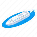isometric, cruiseliner, object, sign