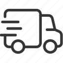 shipping, truck, delivery, transportation, courier, parcel, order, express, car, vehicle, transport, cargo, speed, postal, van, quick, service, package, post
