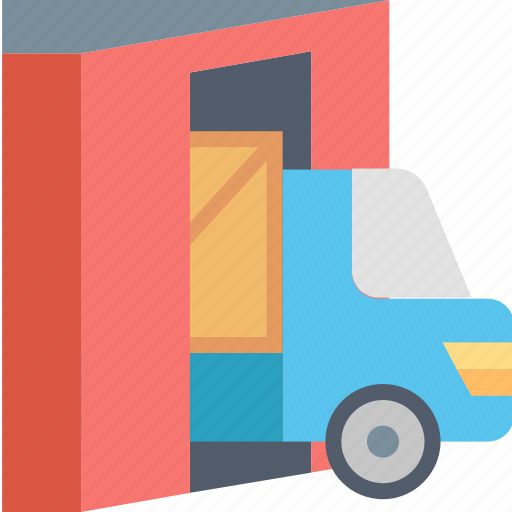 Shipping, box, car, package, service, transportation, vehicle icon - Download on Iconfinder