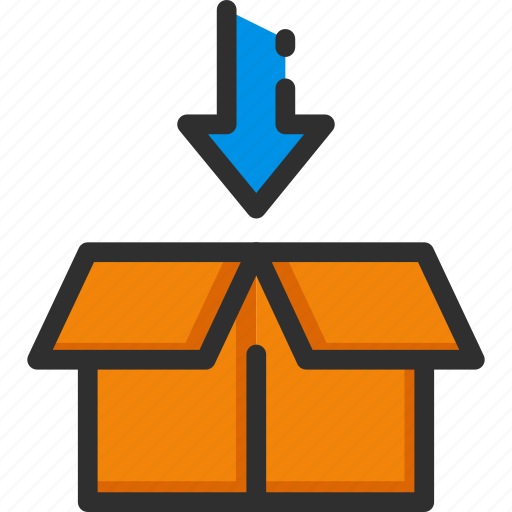 Box, delivery, open, package, receive, shipping icon - Download on Iconfinder