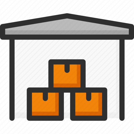 Box, delivery, garage, package, shed, shipping icon - Download on Iconfinder