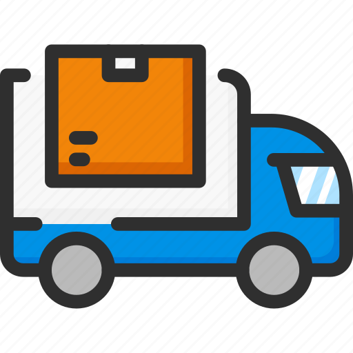 Box, car, delivery, package, shipping, van icon - Download on Iconfinder
