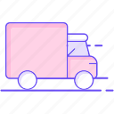 box, delivery, send, truck