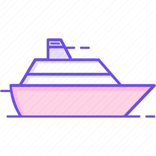 Boat, cruise, delivery, ship icon - Download on Iconfinder