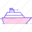 boat, cruise, delivery, ship 