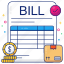 invoice, bill, payment slip, ecommerce, logistic bill 