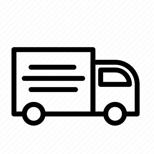 Delivery truck, shipping, truck, fast, van icon - Download on Iconfinder