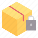 package, padlock, secure, security, box